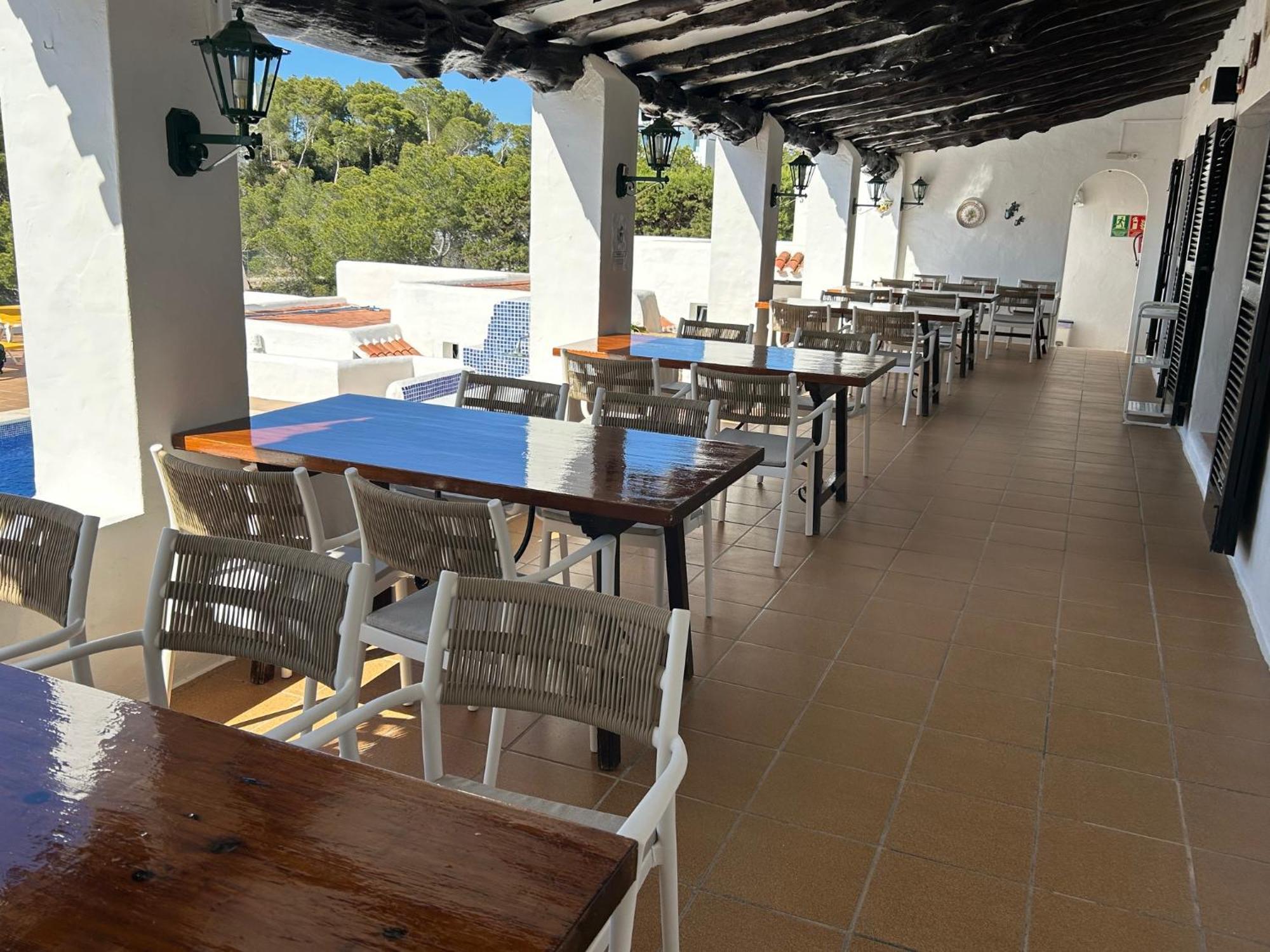 Hostal Cala Moli Cala Tarida  Exterior photo